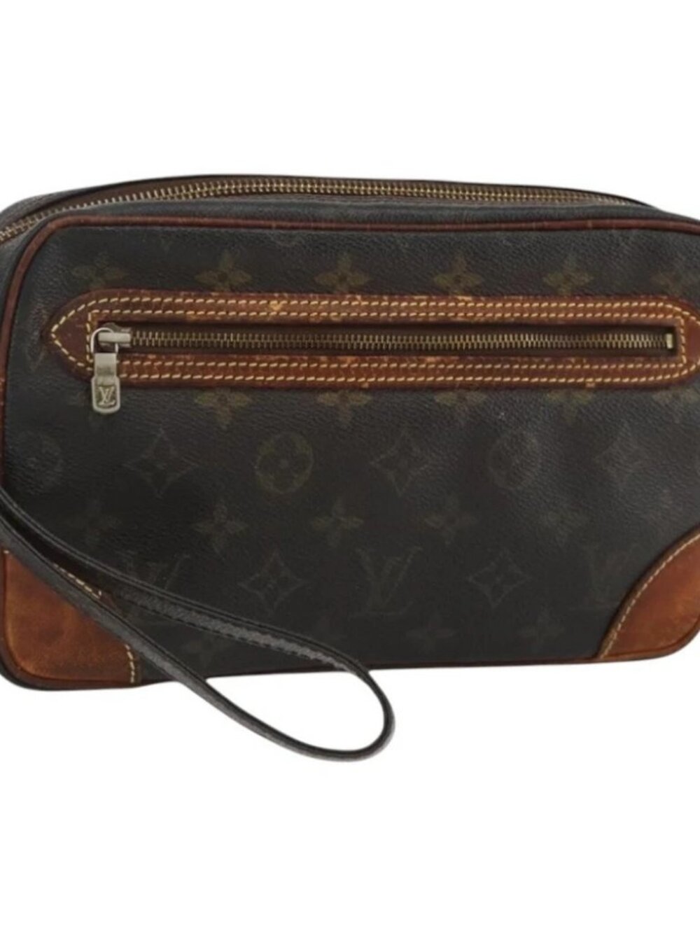 LOUIS VUITTON Monogram Marly Dragonne GM Clutch Bag M51825
